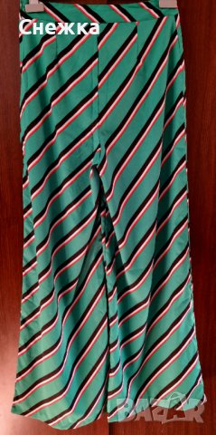 Уникален копринен дамски панталон, снимка 2 - Панталони - 42861758