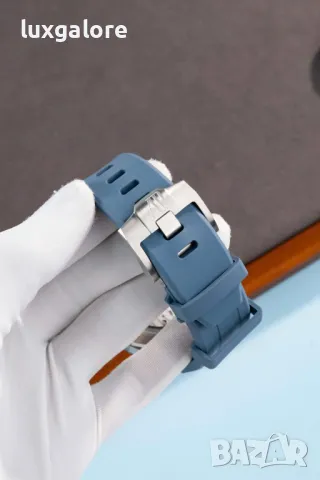 Мъжки часовник Audemars Piguet Royal Oak Offshore Blue с швейцарски механизъм, снимка 11 - Мъжки - 49845951