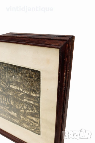 Антична ксилография (дърворезба) , снимка 2 - Картини - 54113778