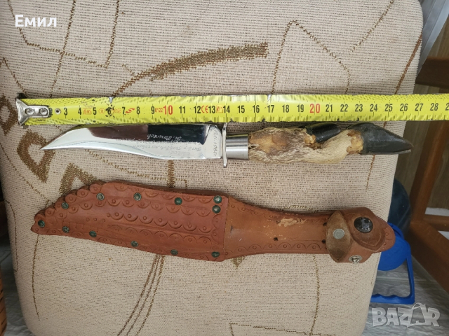 Ловен нож от соца 1984 г., снимка 4 - Колекции - 52670403