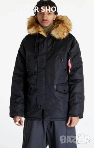 Мъжка парка ALPHA INDUSTRIES. Размер М