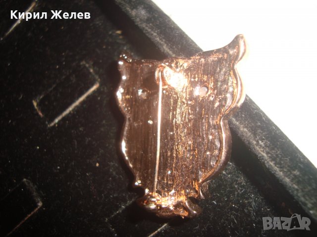 ЗЛАТИСТО БУХАЛЧЕ ФЕШЪН АРТ БРОШКА с КАМЪНИ 17555, снимка 5 - Други - 31263847