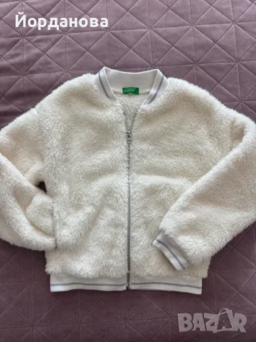 Двулицево яке, елек, суитшърт, втровка H&M, Benetton, Okaidi, снимка 10 - Детски якета и елеци - 56093813