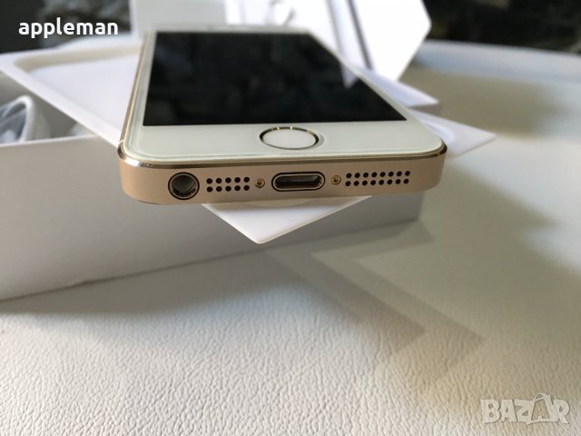 Apple iPhone 5S 16Gb GOLD Фабрично отключен, снимка 1 - Apple iPhone - 38916271