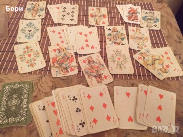 Стари карти, снимка 2 - Карти за игра - 31029853