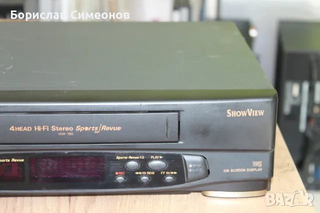 Sanyo VHR-795G VHS, снимка 3 - Плейъри, домашно кино, прожектори - 55709841