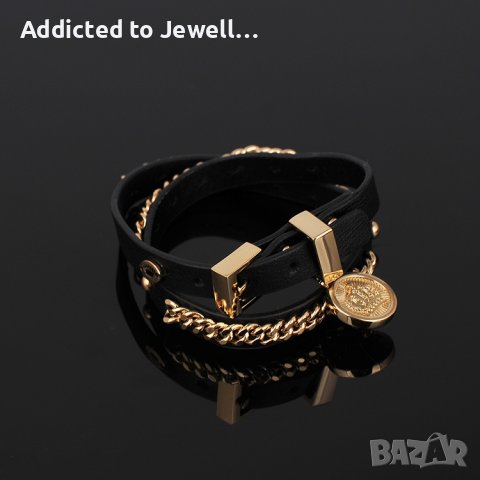 Juicy Couture - кожена гривна, снимка 4 - Гривни - 39684962