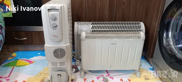 1бр. маслен радиатор и 2 бр. електрически радиатори.