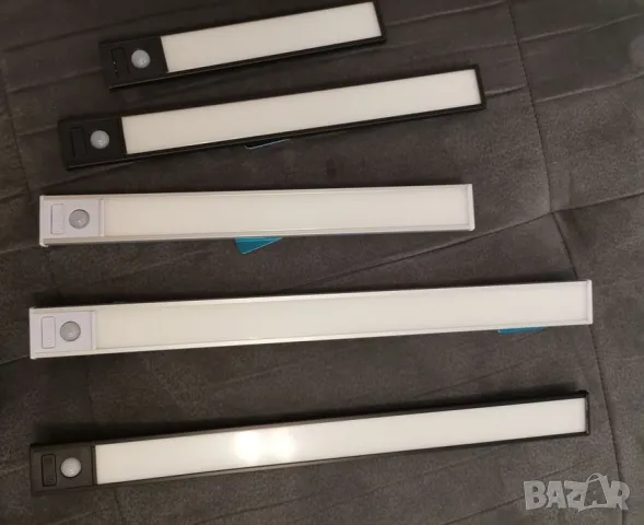 Led осветление за шкаф, кухня гардероб с батерия и сензор за движение, снимка 5 - Лед осветление - 47907947