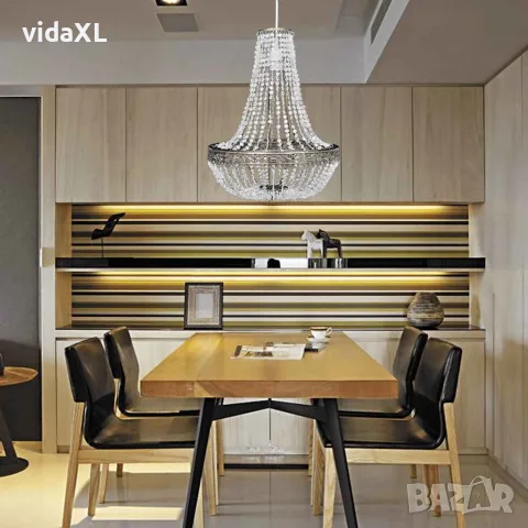 vidaXL Пендел полилей 36,5x46 см, снимка 5 - Полилеи - 56146305