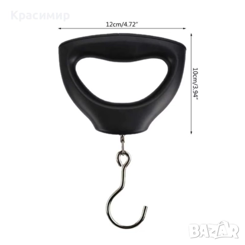 Кантарче до 50кг, Везна + LCD дисплей, Везна за багаж до 50 кг., снимка 3 - Такъми - 29337587