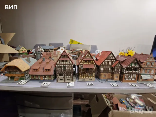 Сгради НО, за ЖП моделизъм, някои са с дребни липси и забележки, снимка 2 - Колекции - 49979405