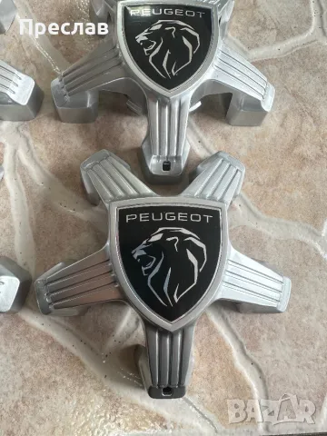 4 броя оригинални капачки за джанти за Peugeot 308 408 508 3008 4008 5008, снимка 2 - Аксесоари и консумативи - 49863460