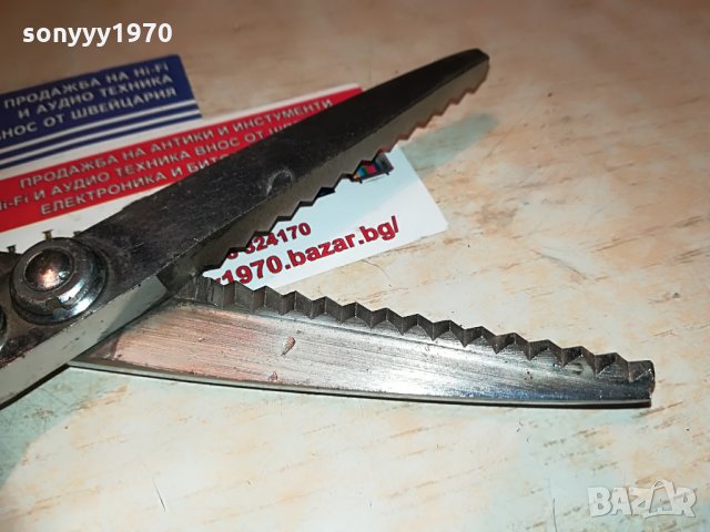 зиг-заг ножица АНТИКА, снимка 11 - Антикварни и старинни предмети - 29418356
