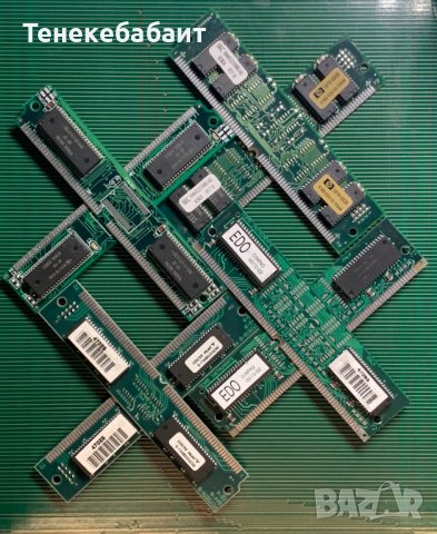  8 бр памети Х 8 mb EDO RAM 60 ns      , снимка 1 - RAM памет - 42819024