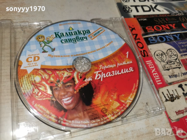 БРАЗИЛИЯ ЦД 1301261923, снимка 7 - CD дискове - 53088828