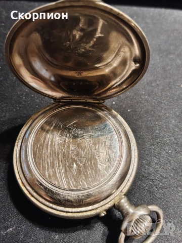 Швейцарски джобен часовник X.OSBY 1925г. - 15 РУБИНА - ПРОМОЦИЯ, снимка 7 - Джобни - 48361698