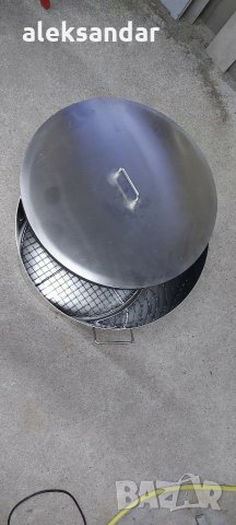 Казан 100 литра +решетка+капак, снимка 3 - Съдове за готвене - 30275173