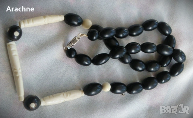 Гердани от слонова кост или зъб от хипопотам и рог на бивол,Сенегал, снимка 9 - Колиета, медальони, синджири - 43058428