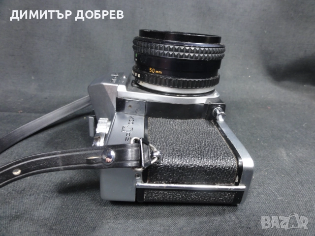 MINOLTA SRT100X SLR ФОТОАПАРАТ С ОБЕКТИВ MC ROKKOR PF 50mm 1:2, снимка 8 - Фотоапарати - 52495843
