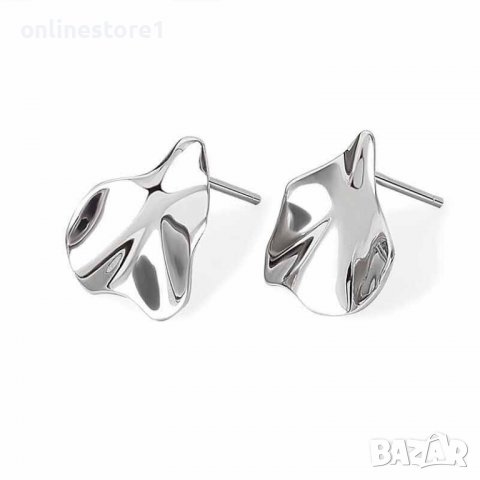 Сребърни обеци - Есенни листа 925 BX550, снимка 2 - Обеци - 39123137