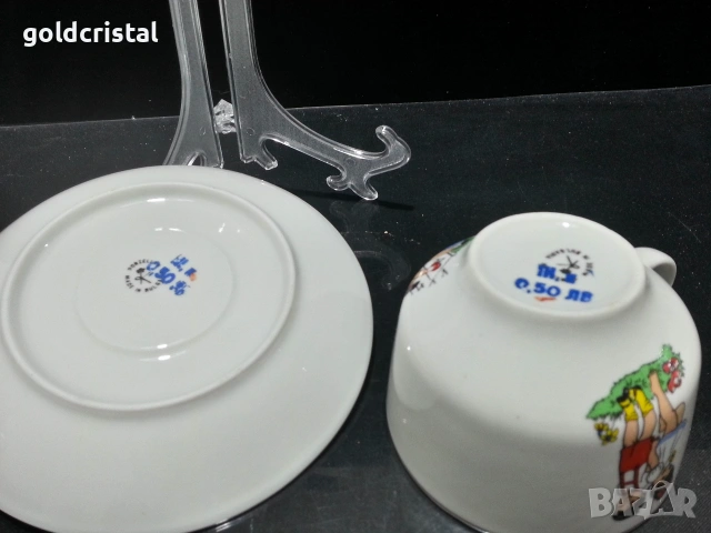 Стар български порцелан детски комплект , снимка 7 - Антикварни и старинни предмети - 53298772