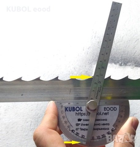 Ъгломер за банцигови ленти, снимка 3 - Измервателни инструменти - 38989935