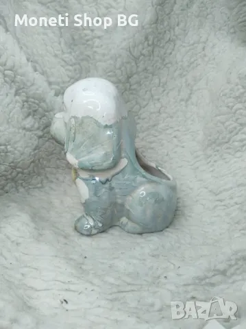 ПОРЦЕЛАНОВА ФИГУРКА КУЧЕ, снимка 5 - Колекции - 48840962
