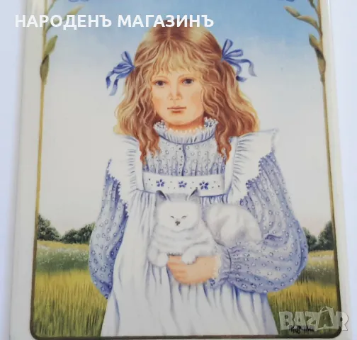 VILLEROY & BOCH - GERMANY - Порцеланова плоча картина порцелан декорация , снимка 2 - Други ценни предмети - 48982328