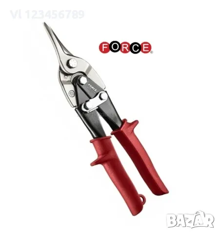 Ножица за ламарина права FORCE