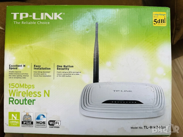 TP-Link TL-WR740N безжичен рутер