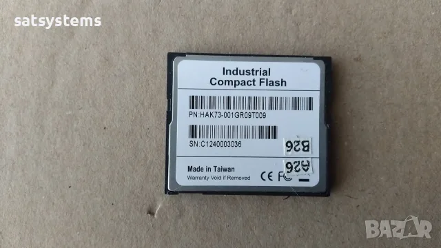 TDK/PQI 1GB CoreSolid Storage Industrial CompactFlash (CF), снимка 2 - Други - 56455928
