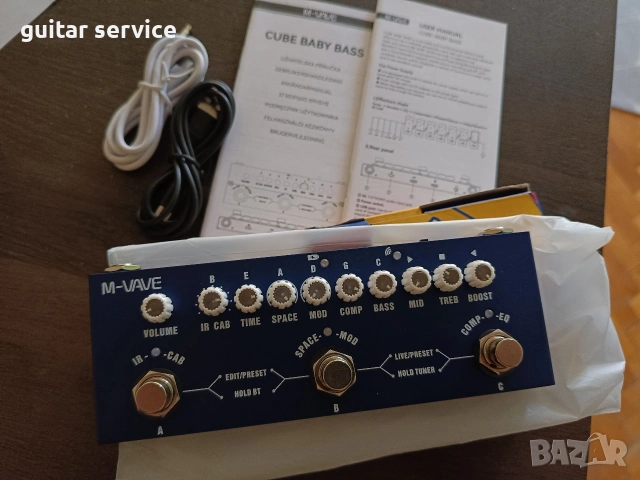 M-Vave Cube Baby Bass процесор