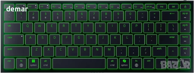 Razer Joro - Компактна безжична клавиатура с подсветка - Bluetooth, снимка 1