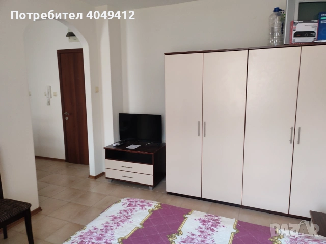 Под наем апартамент с две стаи в Свети Влас Целогодишно, снимка 3 - Апартаменти - 53255599