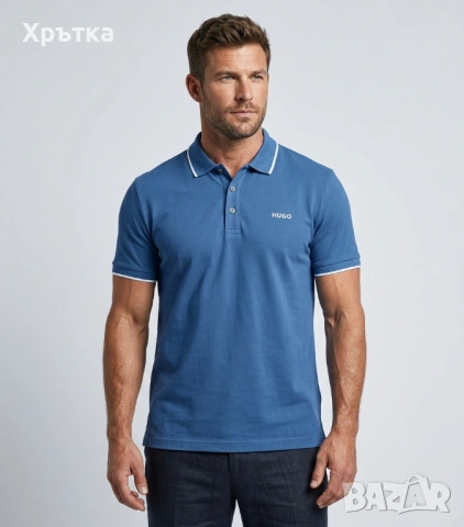 Hugo Boss Dinoso Polo Shirt - Оригинална мъжка тениска с яка