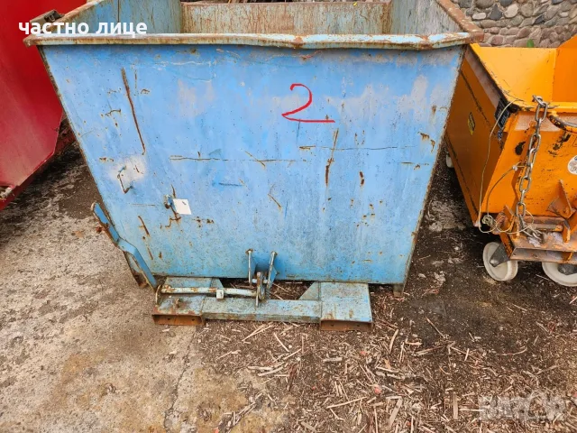 Продавам Кофи / контейнери за мотокар , челен товарач, снимка 7 - Други машини и части - 53540069