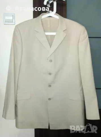 Страхотно мъжко сако висок клас марка Apolon, размер L-XL, перфектно, снимка 6 - Сака - 50325890