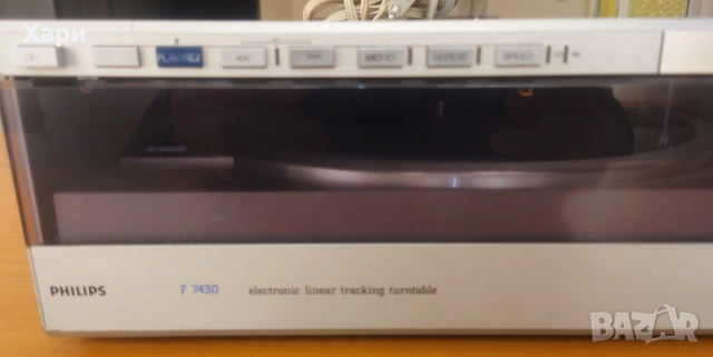 Грамофон тангенциален Philips F-7430, снимка 2 - Грамофони - 54264253