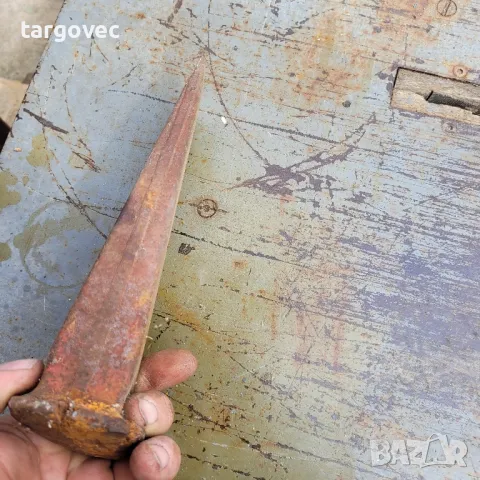 клин за цепене на дърва стоманен, снимка 4 - Други инструменти - 49931018