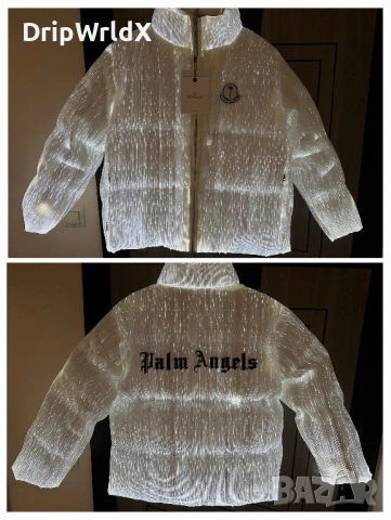Moncler x Palm Angels Maya 70 Светещо Яке, снимка 9 - Якета - 53289165