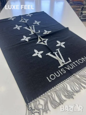 Louis Vuitton ✨ Кашмир ✨ Дамски Шалове, снимка 12 - Шалове - 56242267