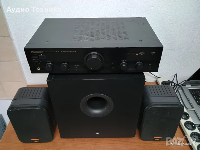 PIONEER A-209R+JBL SUB SCS 75+JBL CONTROL ONE. Перфектни! Супер звук! , снимка 14 - Аудиосистеми - 53202529