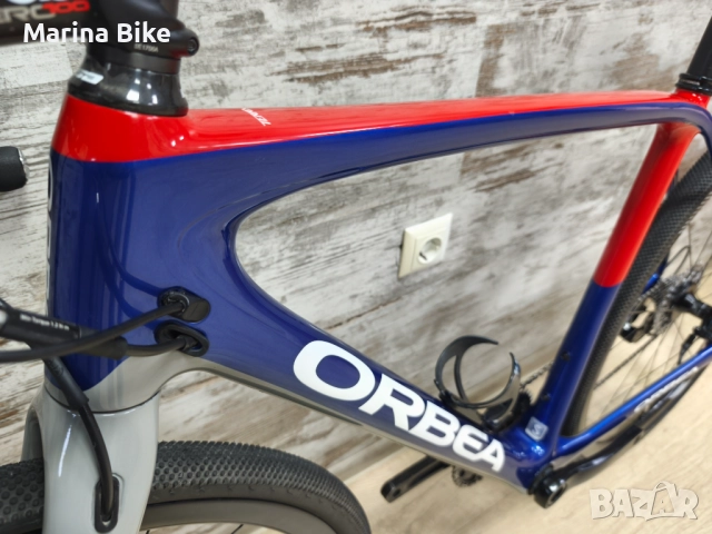 Карбонов гравъл велосипед Orbea Terra M-30 Disc SRAM Rival SLR-1 Tubeless| S, снимка 10 - Велосипеди - 52003372