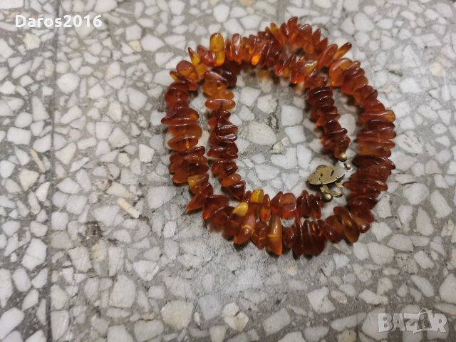 Кехлибарена огърлица , снимка 2 - Антикварни и старинни предмети - 29934253