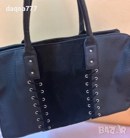 Голяма кожена дамска чанта Англия  Primark, снимка 16 - Чанти - 51829113