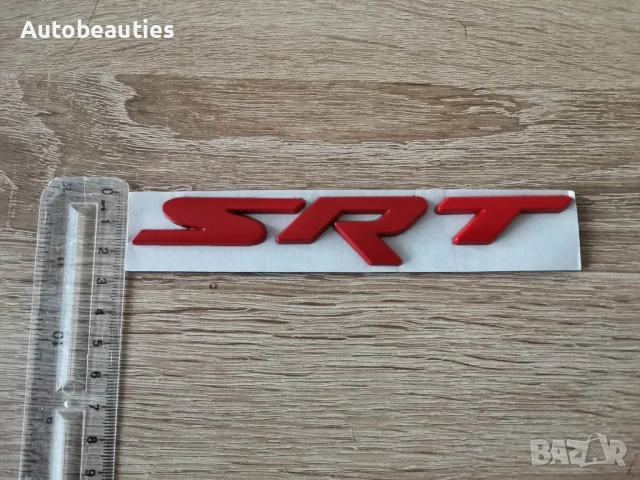 SRT червена емблема , снимка 3 - Аксесоари и консумативи - 53899242