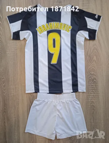 Детски футболен екип Juventus/ Ibrahimovic 9, снимка 1