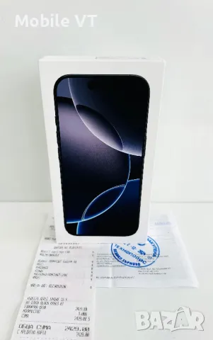 НОВ! iPhone 16 Pro 128GB Black Titanium Гаранция 2 години!, снимка 3 - Apple iPhone - 48443232