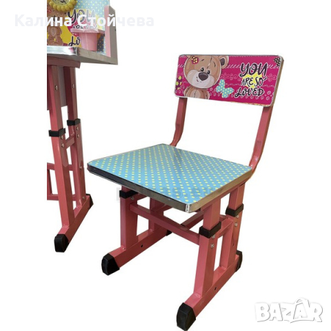 Ученически чин и стол, снимка 3 - Мебели за детската стая - 44699881